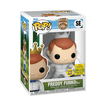 Pop! Freddy Funko as Freddy Funko as Vision (White) (Glow), Image 2